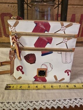 Dooney & Bourke White Phillies Crossbody Bag